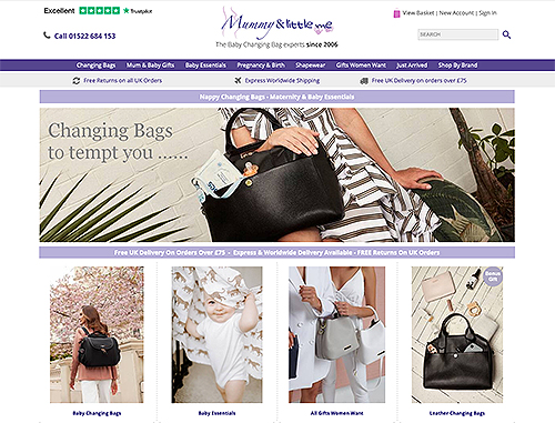Zigzag Website - Mummy and Little Me