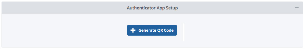Generate QR Code for 2FA