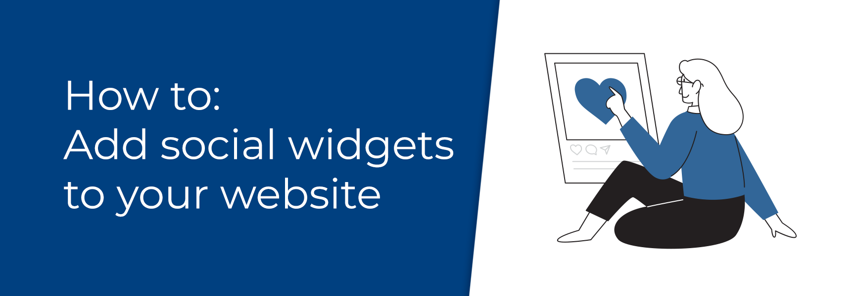 How to: Add social widgets to your website