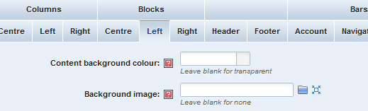 Block content background