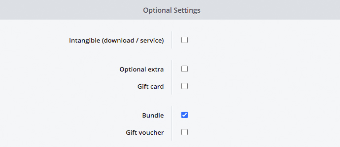 Bundle option