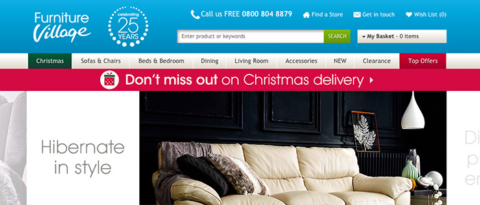 Christmas Delivery Banner