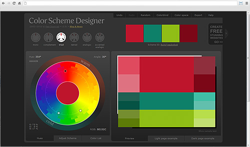 Color Scheme Designer