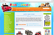 Zigzag Website - Kids Motors