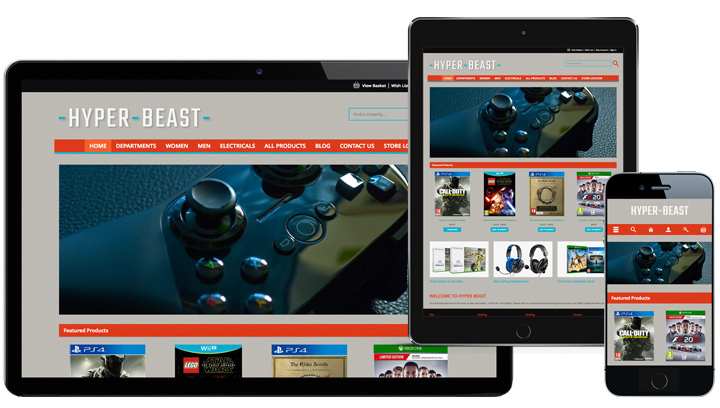 Hyper Beast Responsive Template