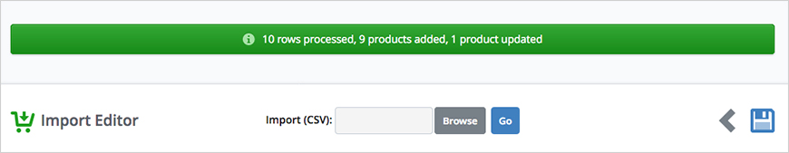 Import Product Data