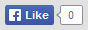 Facebook like button - compact