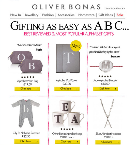 Oliver Bonas Email