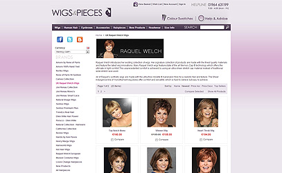 Raquel Welch at Wigs & Pieces