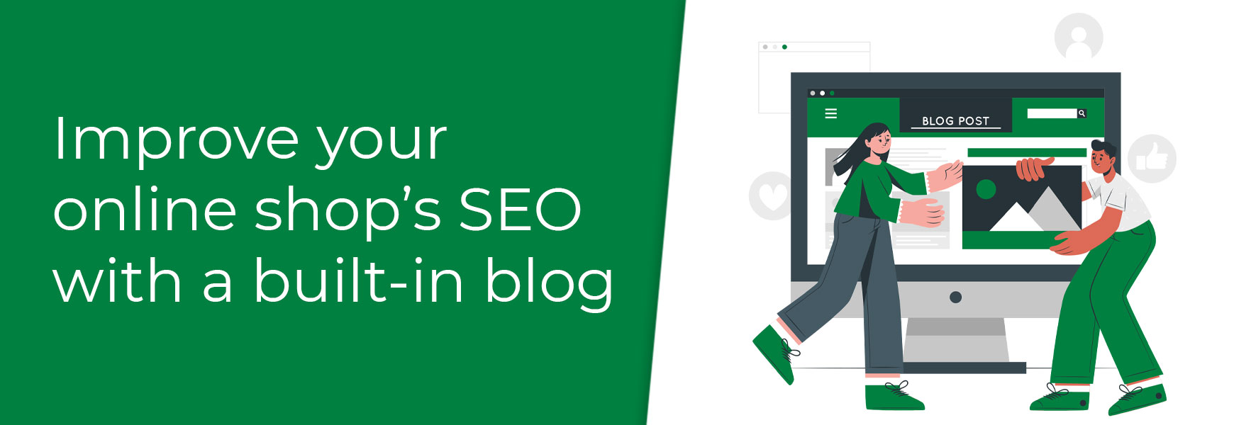 Improve your online shop’s SEO with a built-in blog