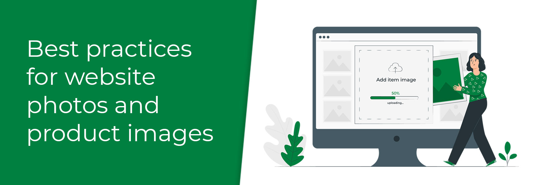 Best practices for website photos and product images