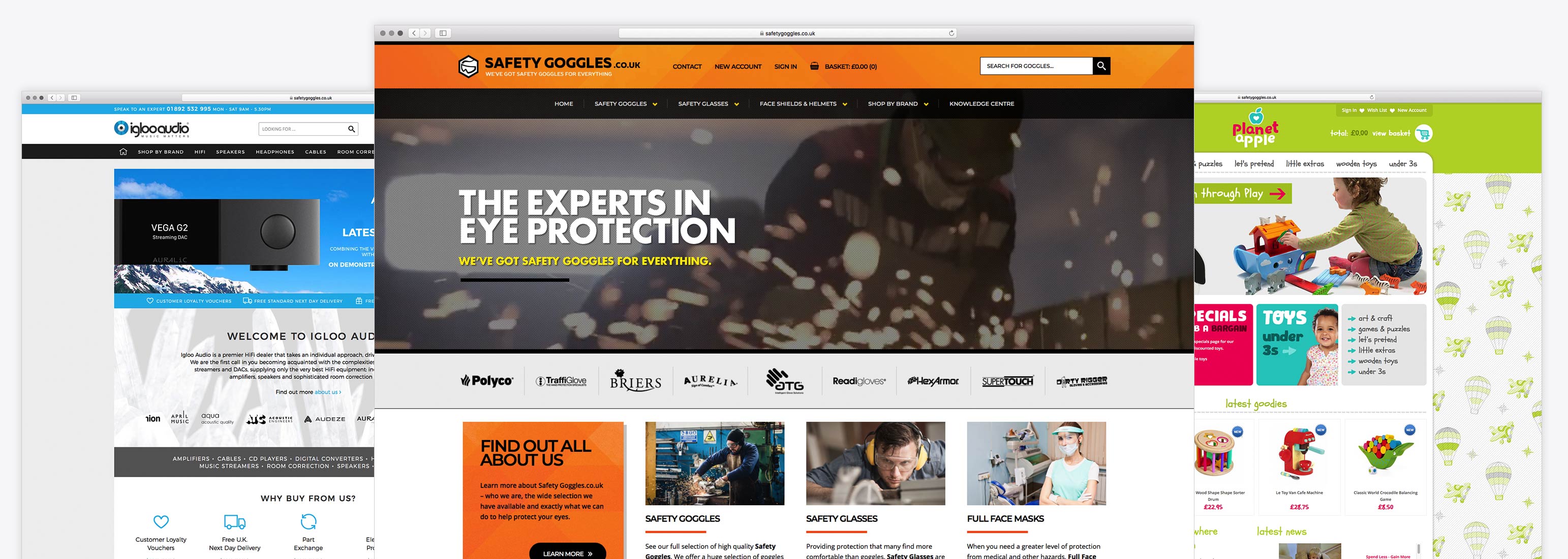 Online Shop Design Partner Services Bluepark.co.uk