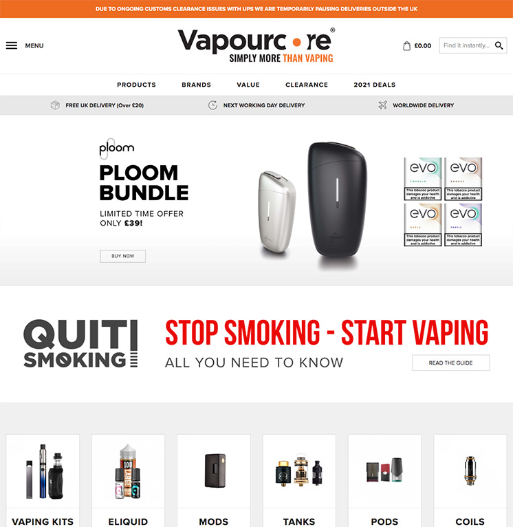Vapourcore by Real Media Design