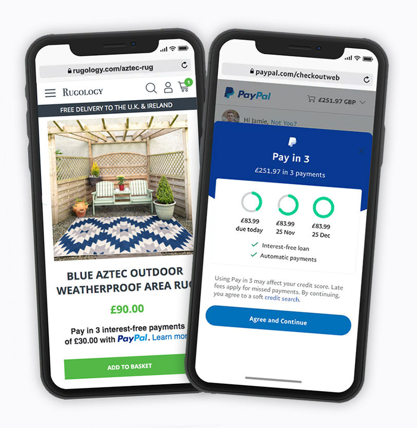 PayPal Pay in 3