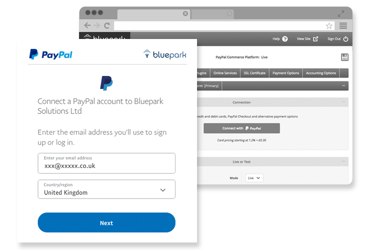 PayPal Commerce Platform Onboarding